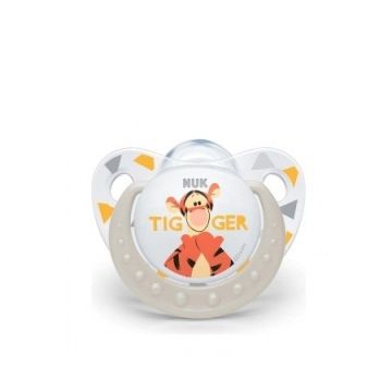 Nuk Trendline Disney Winnie Πιπίλα Σιλικόνης 0-6m 1τμχ 