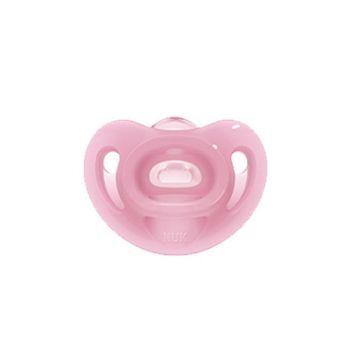 Nuk Sensitive Πιπίλα Σιλικόνης με Θήκη 0-6m 1τμχ