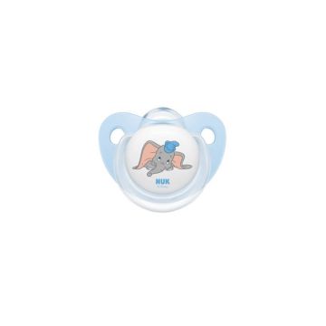 Nuk Disney Dumbo Ορθοδοντική Πιπίλα Σιλικόνης 0-6m 1τμχ