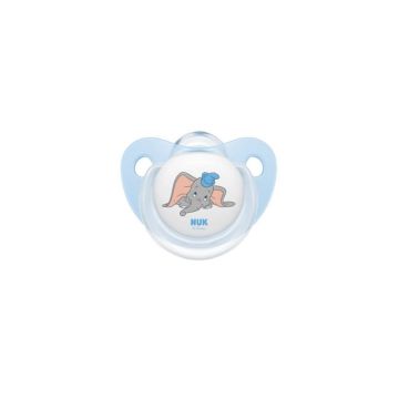 Nuk Disney Dumbo Ορθοδοντική Πιπίλα Σιλικόνης 0-6m 1τμχ