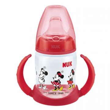 Nuk Μπιμπερό First Choice Plus PP 150ml Mickey Εκπαιδευτικό Με 2 Λαβές