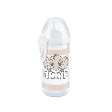 Nuk Εκπαιδευτικό Μπιμπερό First Choice Kiddy Cup 12m+ Lion King 300ml