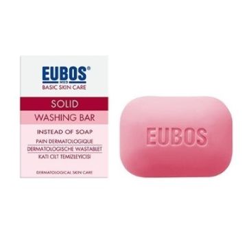EUBOS RED SOLID WASHING BAR ΠΛΑΚΑ ΚΑΘΑΡΙΣΜΟΥ 125G