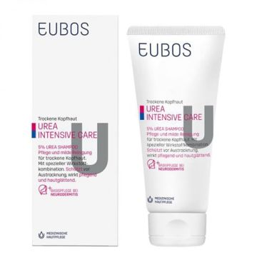 Eubos Urea 5% Shampoo Απαλό Σαμπουάν Καθαρισμού & Υψηλής Περιποίησης Με Ουρία 200ml