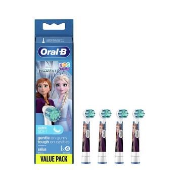ORAL-B - VALUE PACK KIDS Ανταλλακτικές Κεφαλές Παιδικής Οδοντόβουρτσας Frozen 3+ - 4τεμ.