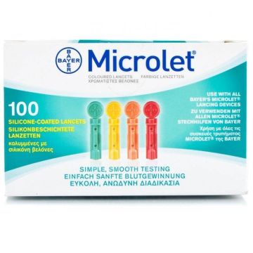BAYER MICROLET 100 ΒΕΛΟΝΕΣ