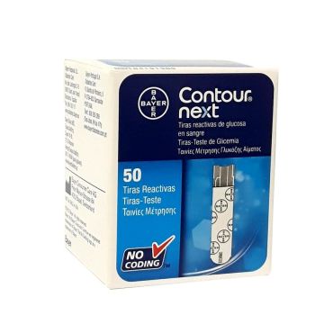 BAYER CONTOUR NEXT 50 ΤΜΧ ΤΑΙΝΙΕΣ ΜΕΤΡΗΣΗΣ ΣΑΚΧΑΡΟΥ