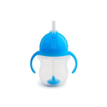 Munchkin Click Lock Tip & Sip Straw Cup (6m+) Μπλέ 207ml