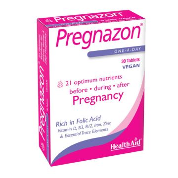 HEALTH AID PREGNAZON 30 ΦΥΤΙΚΕΣ ΤΑΜΠΛΕΤΕΣ