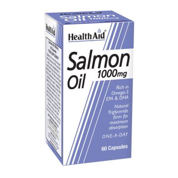 HEALTH AID SALMON OIL 1000MG 60CAP