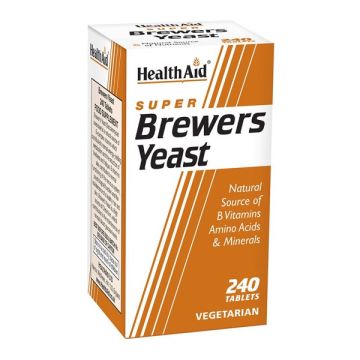 HEALTH AID SUPER BREW.YEAST 300MG 240TAB