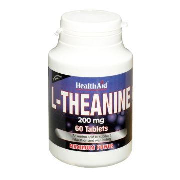 Health Aid L-Theanine 200mg, 60tabs