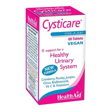 Health Aid Cysticare για την Διατήρηση Ενός Υγιούς Ουροποιητικού Συστήματος 60tabs