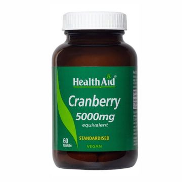 HEALTH AID CRANBERRY EXTRACT 5000MG 60TABS