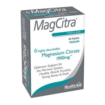 HEALTH AID MAG CITRA 60TAB 