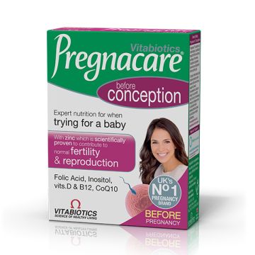 VITABIOTICS PREGNACARE CONCEPTION 30 ΤΑΜΠΛΕΤΕΣ