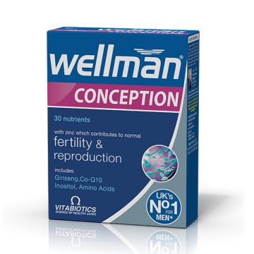 VITABIOTICS WELLMAN CONCEPTION 30TABS