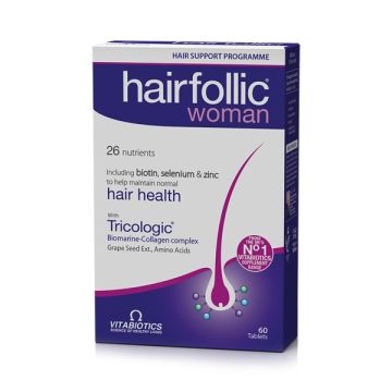 Vitabiotics Wellwoman Hairfolic Tricologic 60tabs
