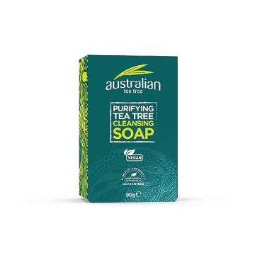 Optima Australian Tea Tree Antiseptic Cleansing Soap, Αντισηπτικό Σαπούνι, 90 gr