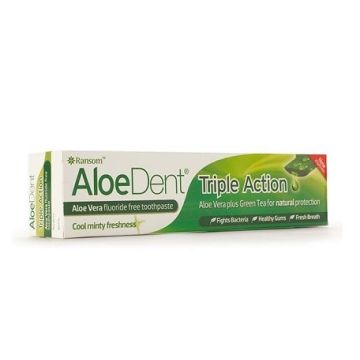 OPTIMA AloeDent Toothpaste Triple Action - Οδοντόκρεμα 100ml.