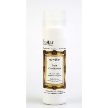 SOSTAR ΤΟ ΓΑΛΑ HAIR CONDITIONER ΜΕ ΕΛΑΙΟ ARGAN, ΣΤΑΦΥΛΙΟΥ ΚΑΙ JOJOBA 250ML