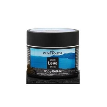 OLIVE TOUCH BLACK LAVA EFFECT BODY BUTTER 100ml