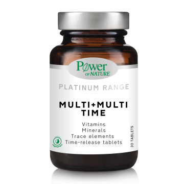 Power Health Platinum Range Ισχυρή Πολυβιταμίνη,Multi + Multi Time  30tabs