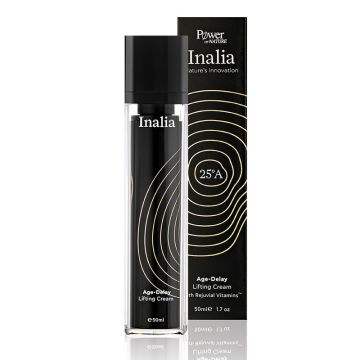 Power Health Inalia Age Delay Lifting Cream, Αντιρυτιδική Κρέμα Ημέρας Προσώπου Πλούσιας Υφής Για Σφριγηλή Επιδερμίδα, 50ml