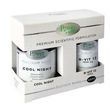 Power Health Platinum Range Cool Night 30caps & Platinum Range B-Vit 12 20tabs
