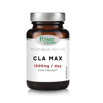 Power Health Platinum Range CLA MAX 1900mg/ημέρα για Αύξηση Μυϊκής Μάζας & Καύσης Λίπους 60κάψουλες