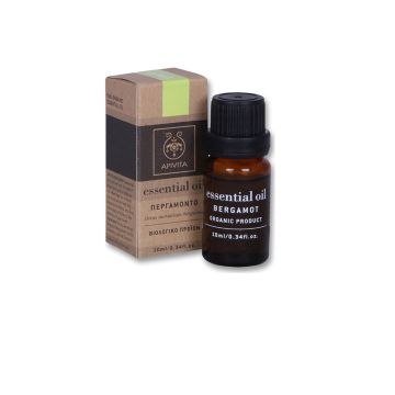 Apivita Essential Oil Bergamot Αιθέριο έλαιο Περγαμόντο, 10ml