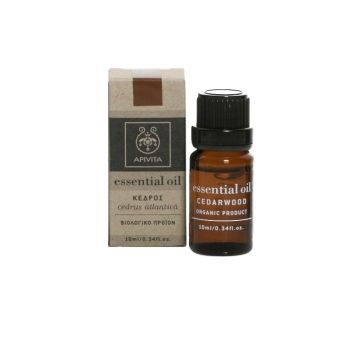 Apivita Essential Oil Cedarwood Αιθέριο Έλαιο Κέδρου,10ml