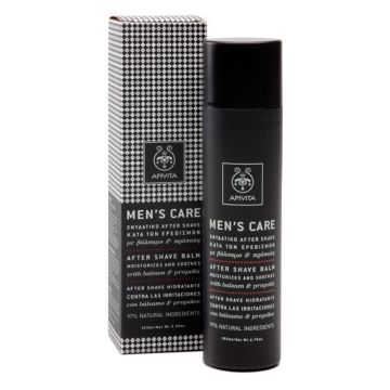 Apivita Men's Care After Shave Balm Ενυδατικό After Shave κατά των Ερεθισμών με βάλσαμο & πρόπολη, 100ml