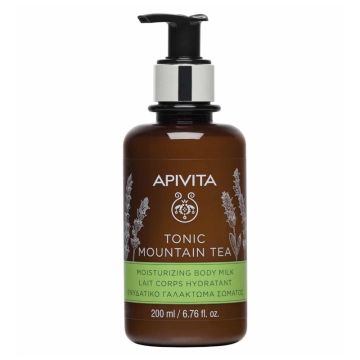 Apivita Tonic Mountain Tea Γαλάκτωμα Σώματος με Περγαμόντο & Πράσινο Τσάι, 200ml
