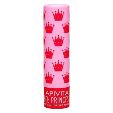 Apivita Eco Balm Lip Care Bee Princess Ενυδατικό Στικ Χειλιών με Βερίκοκο & Μέλι & φυσική σύνθεση, 4.4 gr