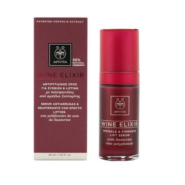 Apivita Wine Elixir Αντιρυτιδικός Ορός για Σύσφιξη & Lifting, 30ml