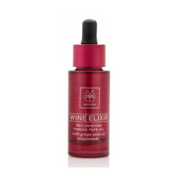 Apivita Wine Elixir Λάδι Προσώπου για Αναδόμηση & Σύσφιξη 30ml