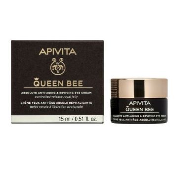 Apivita Queen Bee Κρέμα Ματιών Απόλυτης Αντιγήρανσης & Αναζωογόνησης 15ml