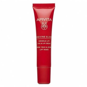 Apivita Beevine Elixir Wrinkle Lift Eye & Lip Cream Αντιρυτιδική Κρέμα Lifting για Μάτια & Χείλη 15ml