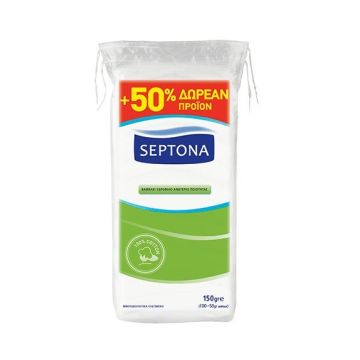 Septona Promo (50% Δωρεάν Προϊόν) Βαμβάκι 150g