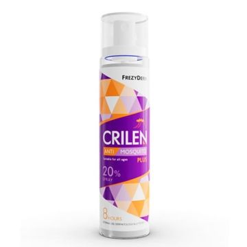 Frezyderm Crilen Anti Mosquito Plus 20% Άοσμο Εντομοαπωθητικό Σπρέι 100ml