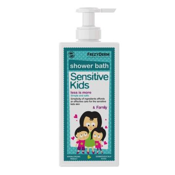 Frezyderm Sensitive Kids Shower Bath Ενυδατικό Αφρόλουτρο, 200ml