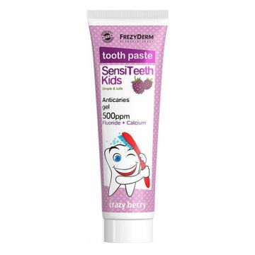 FREZYDERM SENSITEETH KIDS TOOTH PASTE ΠΑΙΔΙΚΗ ΟΔΟΝΤΟΚΡΕΜΑ 500ppm 50ml
