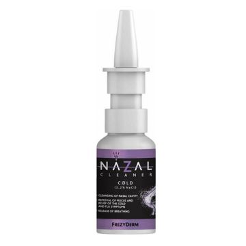 FREZYDERM NAZAL CLEANER COLD ΡΙΝΙΚΟ ΣΠΡΕΙ ΧΩΡΙΣ ΚΟΡΤΙΖΟΝΗ 30ml
