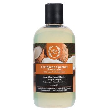 Fresh Line Caribbean Coconut Αφρόλουτρο Καρύδα 300ml