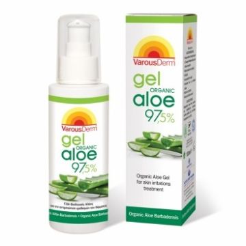 VAROUSDERM GEL ORGANIC ALOE 97.5% 100ml