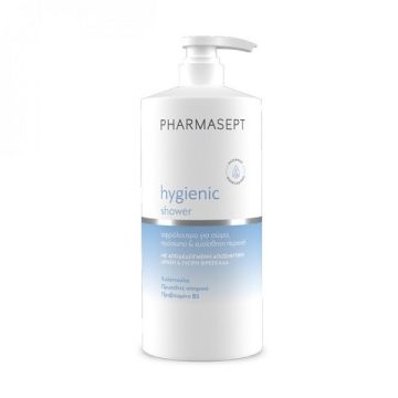 Pharmasept Tol Velvet Hygienic Shower Αφρόλουτρο με Ήπια Αντισηπτική Δράση για Σώμα, Πρόσωπο & Ευαίσθητη Περιοχή, 1lt