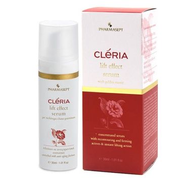  Pharmasept Cleria Lift Effect Serum Αντιρυτιδικός Ορός Προσώπου για Σύσφιξη & Αίσθηση Άμεσου Lifting, 30ml