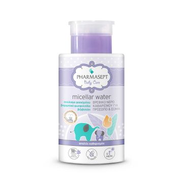 PHARMASEPT MICELLAR WATER ΒΡΕΦΙΚΟ ΝΕΡΟ ΚΑΘΑΡΙΣΜΟΥ ΓΙΑ ΠΡΟΣΩΠΟ & ΣΩΜΑ 300ml