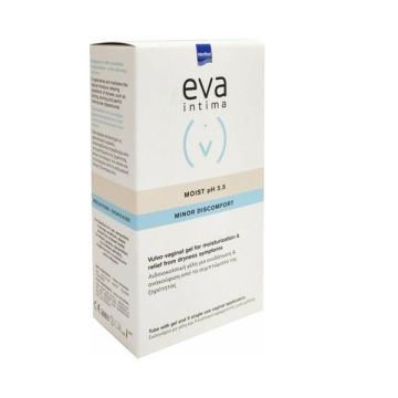 Eva Intima Minor Discomfort Moist pH 5.5 50gr & 9 εφαρμοστές